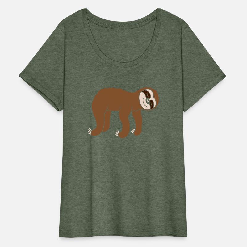 Design hanging lying sloth