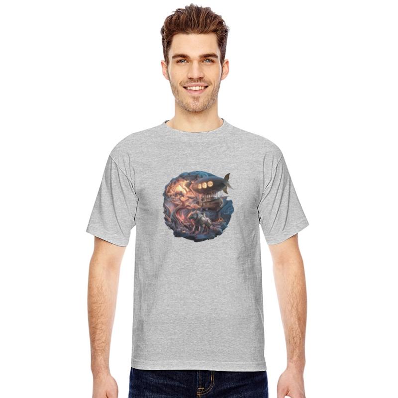 Digital Eden and Futuristic 3D Artwork