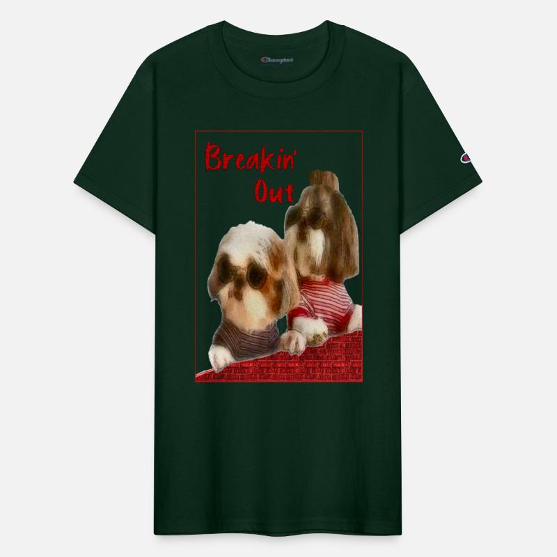 Disguised Dogs Plan Escape