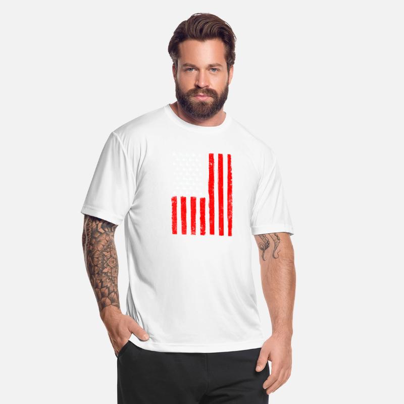 Distressed American Flag Motocross