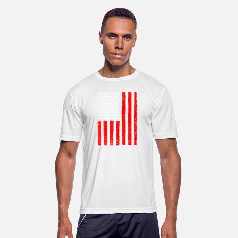 Distressed American Flag Motocross