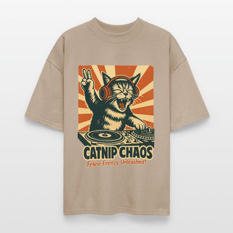 DJ Kitty Vibes – Retro Cat Music Mayhem