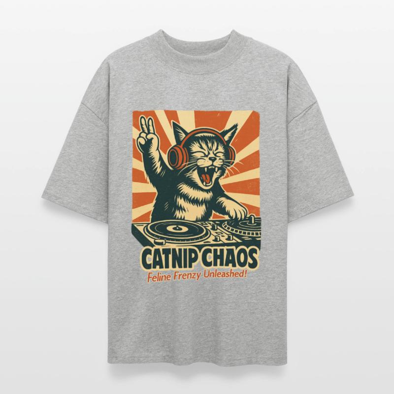 DJ Kitty Vibes – Retro Cat Music Mayhem