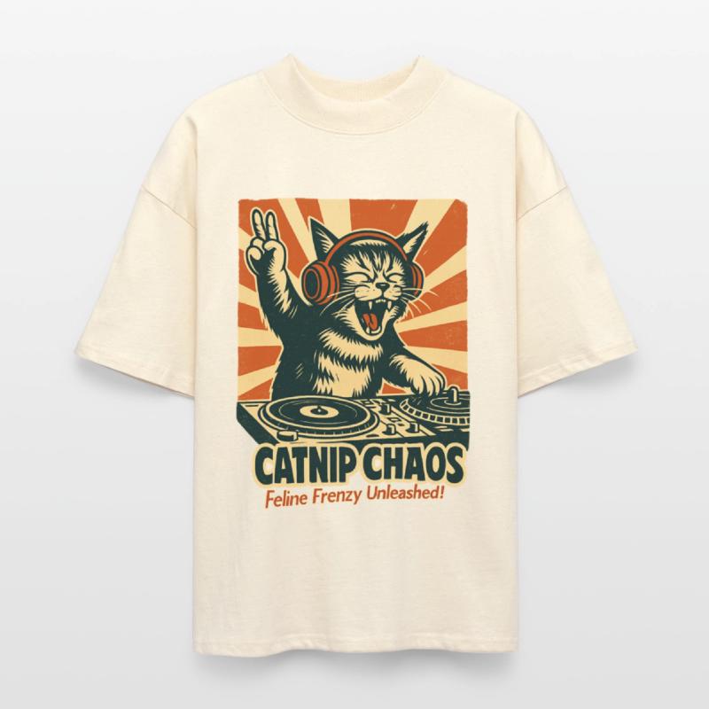 DJ Kitty Vibes – Retro Cat Music Mayhem