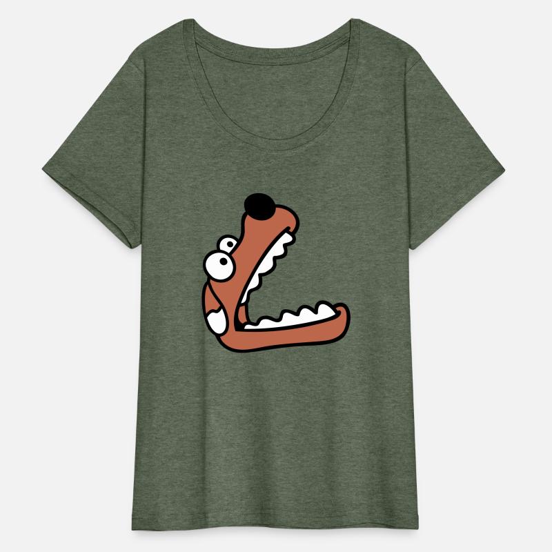 Dog Big Mouth Snout Hunger Looks Up Greedy Eating