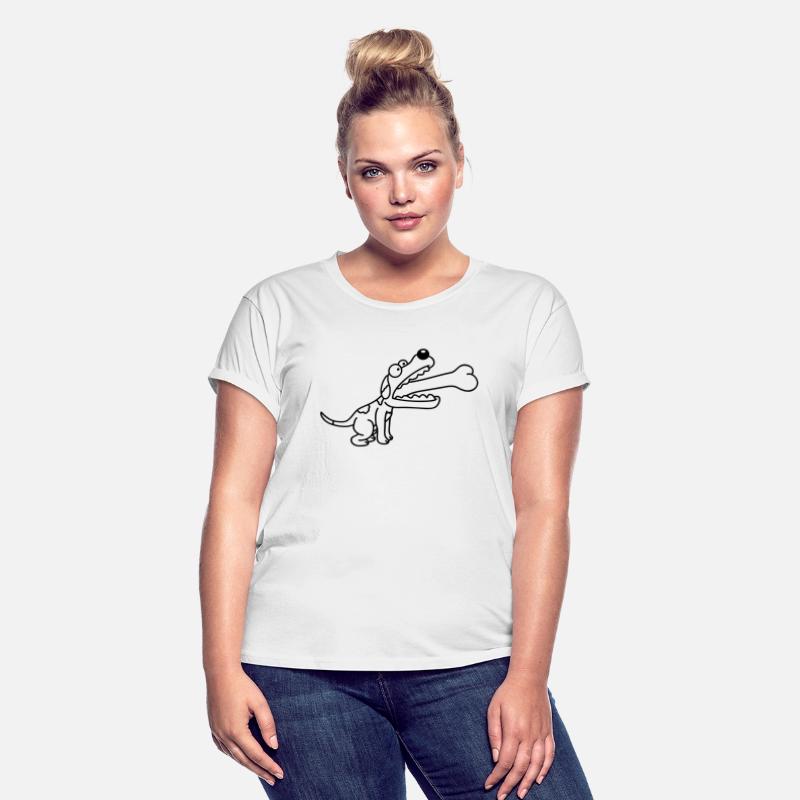 Dog Greedy Hungry Eats Too Big Bone Swallowed Fun