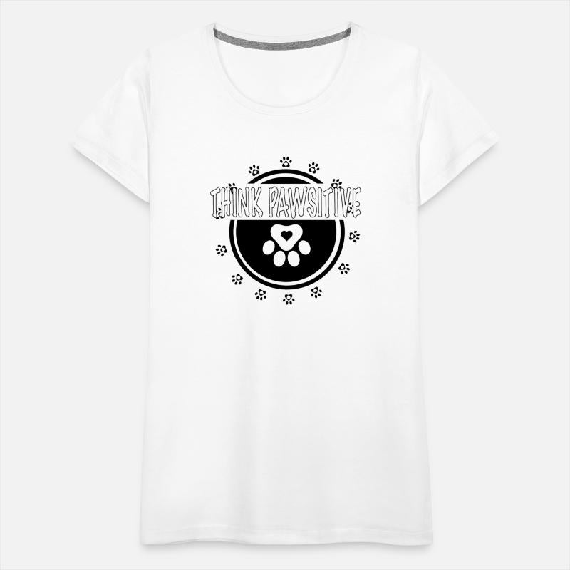 Dog Paw print Pawsitive Pet lover