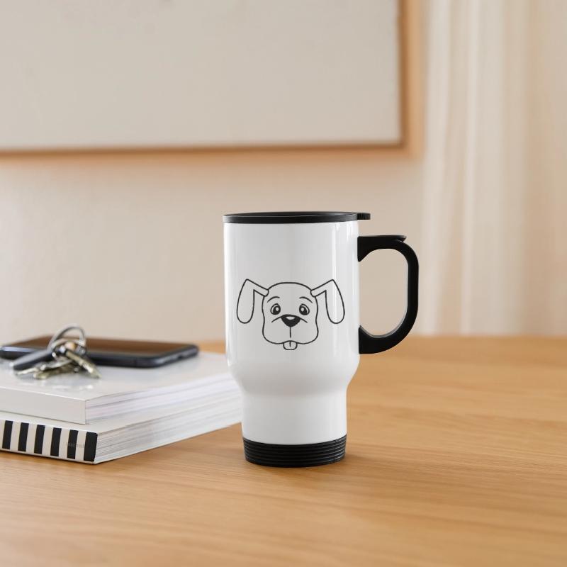 Dog Sticks Out Tongue Cheeky Cute Puppy Pet Happy