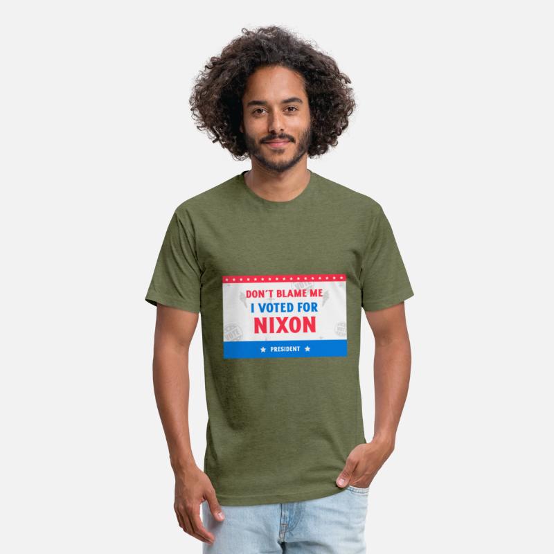 Don't blame me, I voted for Nixon.