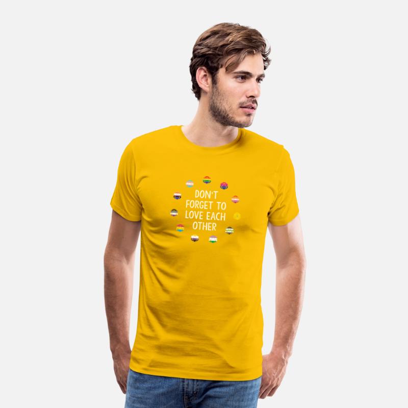 Don't Forget To Love Each Other Apparel LGBT Q+