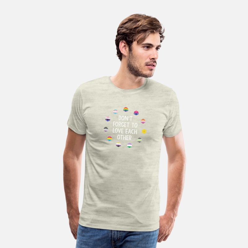 Don't Forget To Love Each Other Apparel LGBT Q+