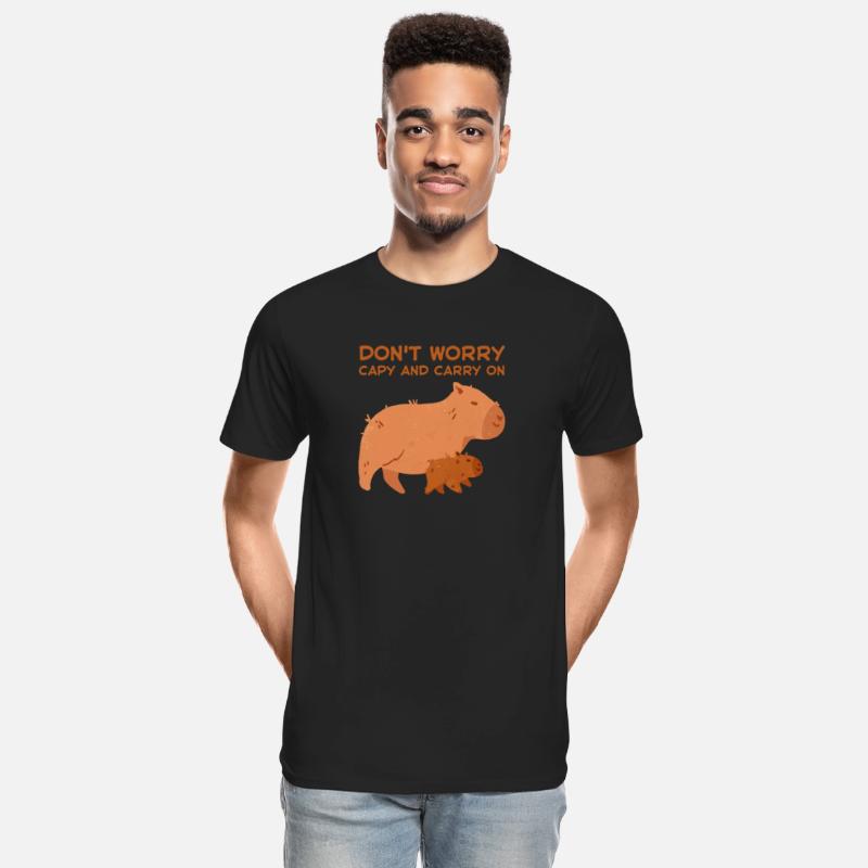 Don't Worry Capy And Carry On Capybara Cute Funny