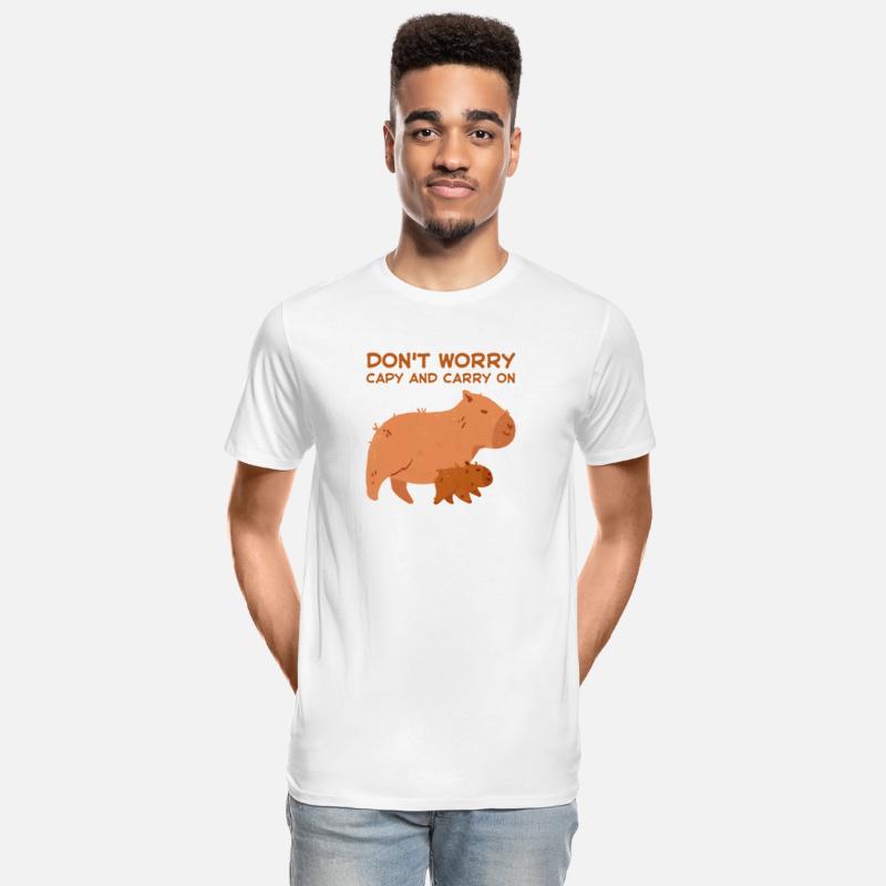 Don't Worry Capy And Carry On Capybara Cute Funny