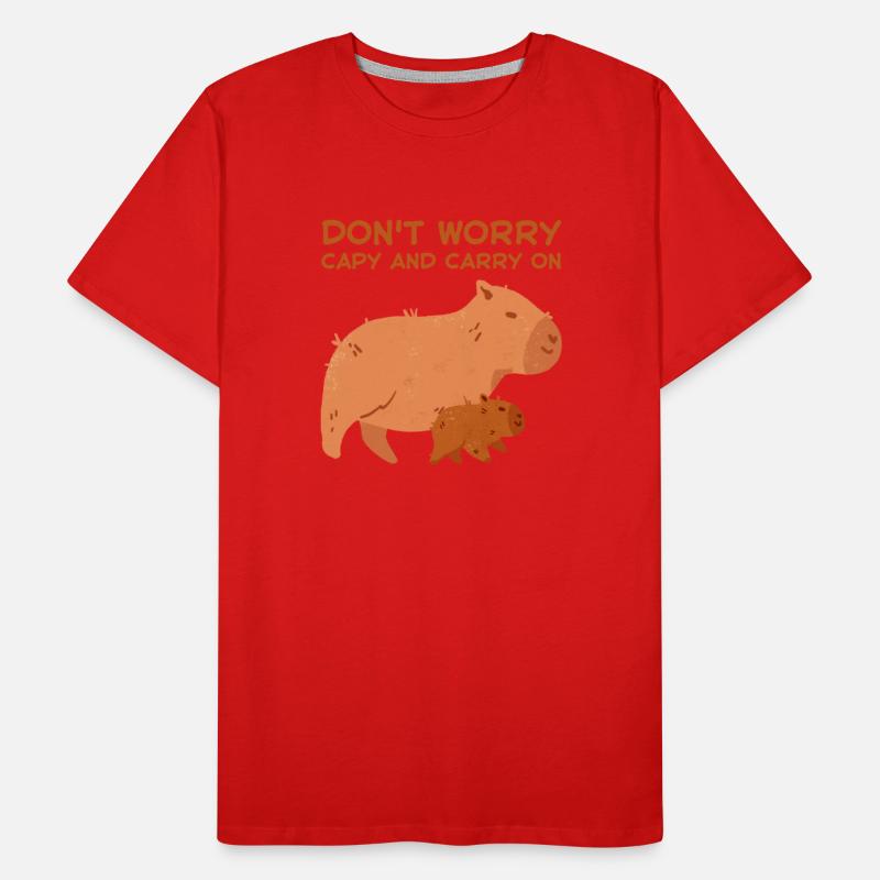 Don't Worry Capy And Carry On Capybara Cute Funny