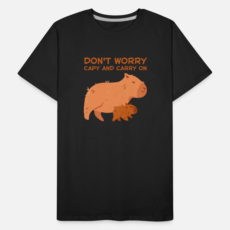 Don't Worry Capy And Carry On Capybara Cute Funny