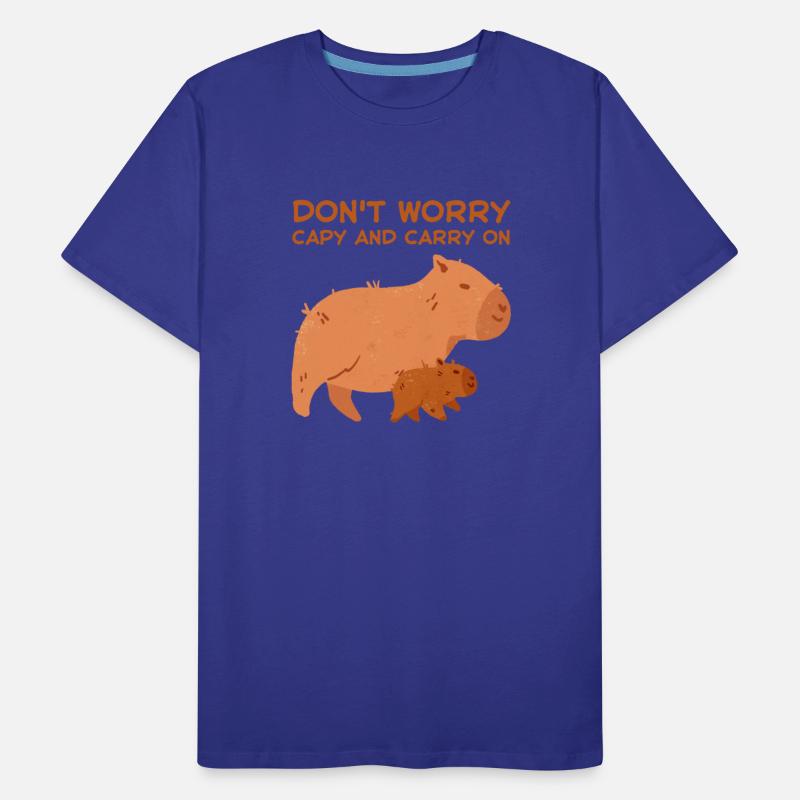 Don't Worry Capy And Carry On Capybara Cute Funny