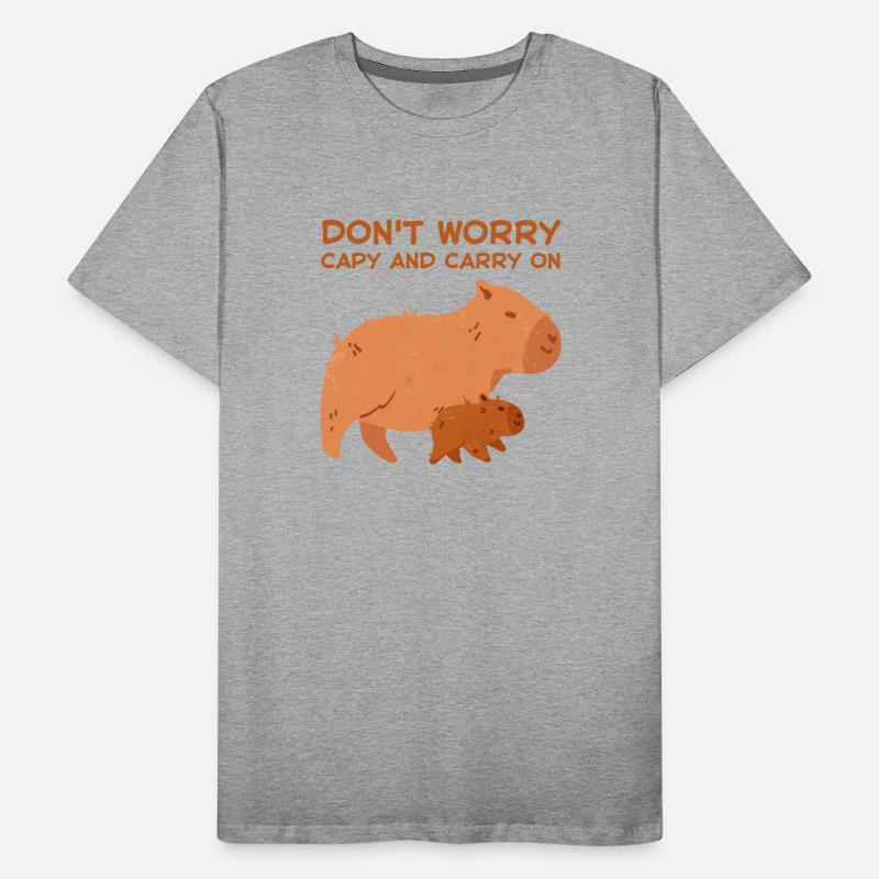 Don't Worry Capy And Carry On Capybara Cute Funny