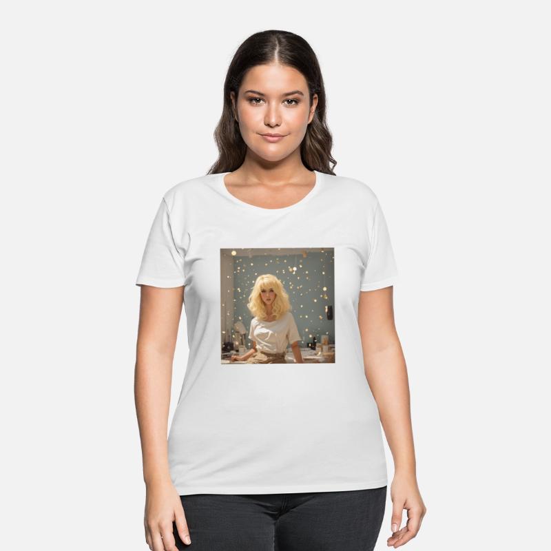 DreamShaper v7 Blonde girl make it by pixel 0