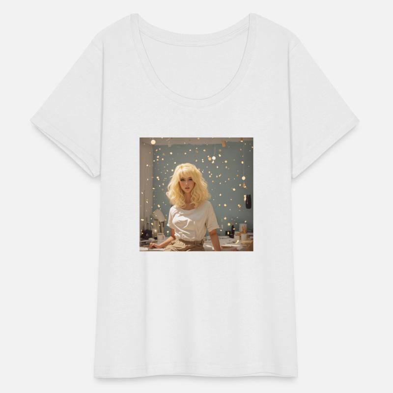 DreamShaper v7 Blonde girl make it by pixel 0